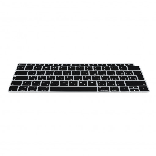 Husa pentru tastatura Apple MacBook Air 13.3" (2018-2020), Kwmobile, Negru, Silicon, 53983.01