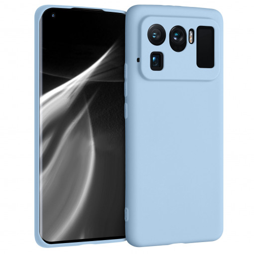 Husa pentru Xiaomi Mi 11 Ultra, Silicon, Albastru, 54736.58