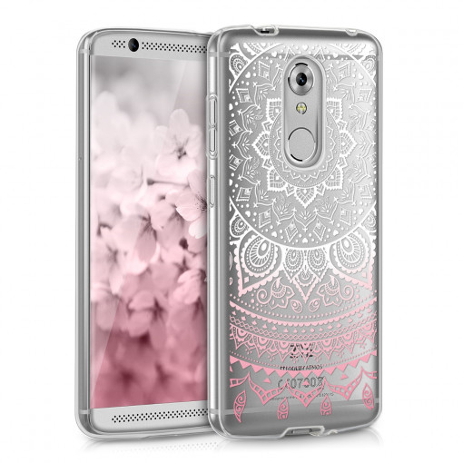 Husa pentru ZTE Axon 7 Mini, Silicon, Roz, 39365.01