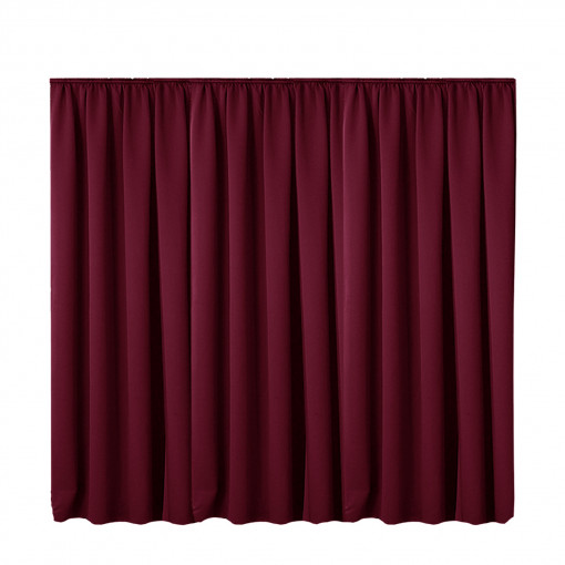 Perdea cu rejansa Jemidi, 300 x 245 cm, Bordo, Poliester, 55276.13.02