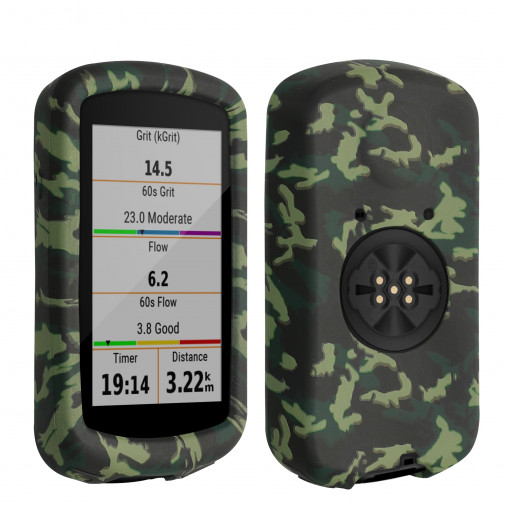 Husa de protectie pentru GPS Garmin Edge 1030/Edge 1030 Plus, Kwmobile, Multicolor, Silicon, 58255.01