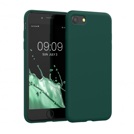 Husa Kwmobile pentru Apple iPhone 8/iPhone 7/iPhone SE 2, Silicon, Verde, 49979.184