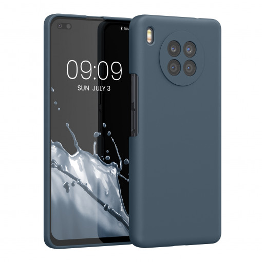 Husa Kwmobile pentru Honor 50 Lite, Silicon, Albastru, 56633.202