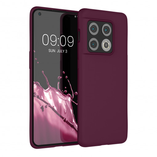 Husa Kwmobile pentru OnePlus 10 Pro, Silicon, Violet, 57460.190
