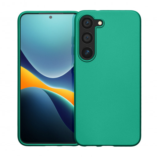 Husa kwmobile pentru Samsung Galaxy S23 Plus, Silicon, Verde, 60313.170