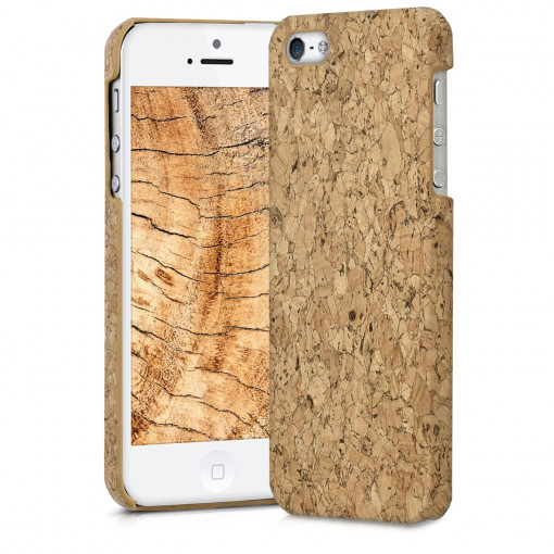 Husa pentru Apple iPhone 5 / iPhone 5s / iPhone SE, Pluta, Maro, 29975.24