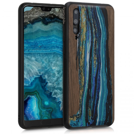 Husa pentru Huawei P20 Pro, Lemn, Multicolor, 45637.04
