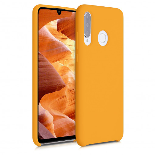 Husa pentru Huawei P30 Lite, Silicon, Portocaliu, 47510.201