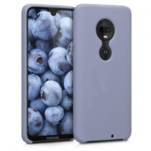 Husa pentru Motorola Moto G7 / Moto G7 Plus, Silicon, Albastru, 48632.130