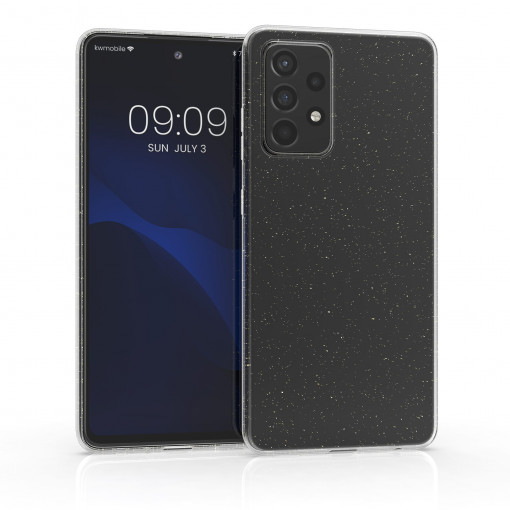 Husa pentru Samsung Galaxy A52 / Galaxy A52 5G / Galaxy A52s 5G, Silicon, Transparent, 56634.01, kwmobile