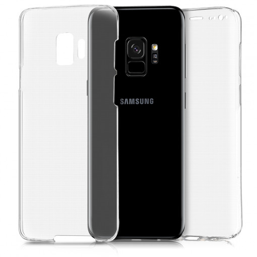 Husa pentru Samsung Galaxy S9, Silicon, Transparent, 44087.03