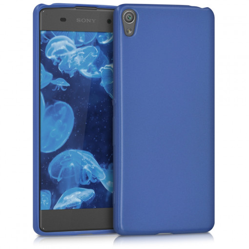 Husa pentru Sony Xperia XA, Silicon, Albastru, 41125.64