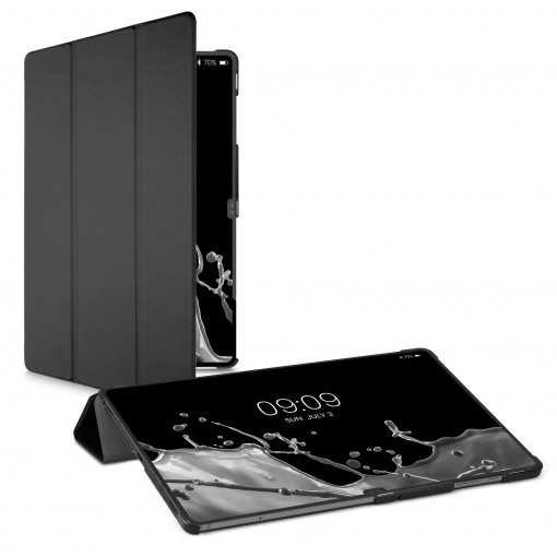 Husa pentru tableta Samsung Galaxy Tab S8 Ultra, Kwmobile, Negru, Piele ecologica, 57465.01