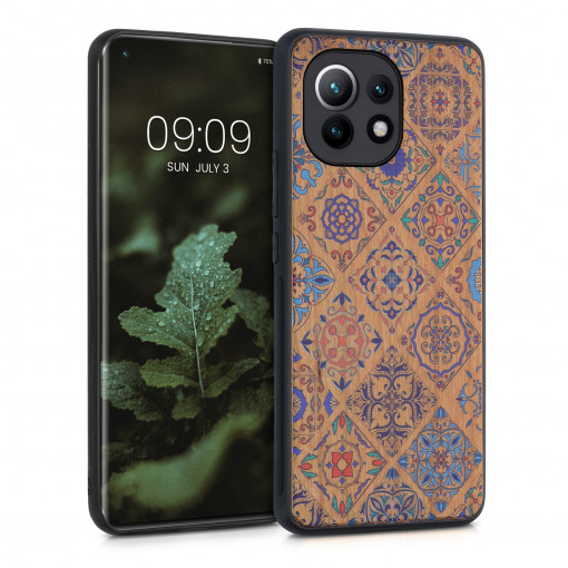 Husa pentru Xiaomi Mi 11, Lemn, Multicolor, 54662.04, kwmobile