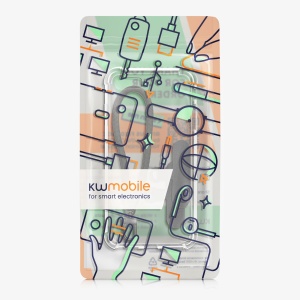 Husa Kwmobile cu jnur detasabil pentru Apple iPhone SE (2022)/iPhone SE (2020)/iPhone 8, Transparent/Negru, Silicon, KWM000022TJ001C - Img 7