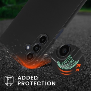 Husa Kwmobile cu jnur pentru Samsung Galaxy A15 5G, Negru, Silicon, KWM000021UN001C - Img 5