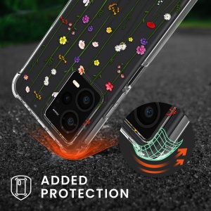 Husa Kwmobile cu jnur pentru Xiaomi Redmi Note 12 Pro 5G, Multicolor, Silicon, KWM000018CU004C - Img 5