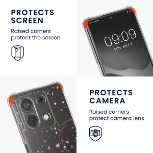 Husa Kwmobile cu jnur pentru Xiaomi Redmi Note 13, Multicolor, Silicon, KWM000020OI001C - Img 4
