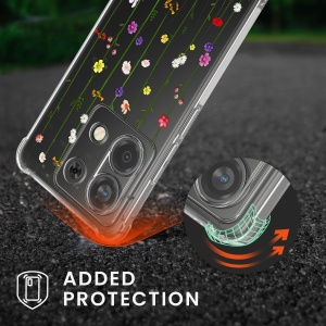 Husa Kwmobile cu jnur pentru Xiaomi Redmi Note 13 Pro 5G, Multicolor, Silicon, KWM000020OO002C - Img 5