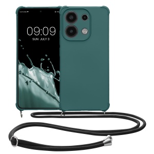 Husa Kwmobile cu jnur pentru Xiaomi Redmi Note 13, Verde, Silicon, KWM000020NE001C - Img 2