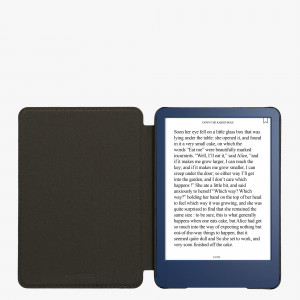 Husa kwmobile pentru Amazon Kindle (2022), Piele ecologica, Gri, 59990.01 - Img 5