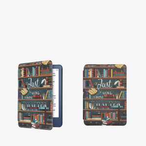 Husa kwmobile pentru Amazon Kindle (2022), Piele ecologica, Multicolor, 59989.01 - Img 5