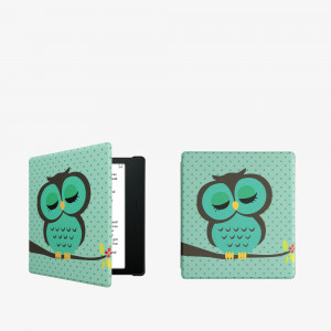 Husa kwmobile pentru Amazon Kindle Oasis 10, Piele ecologica, Multicolor, 49417.24 - Img 6