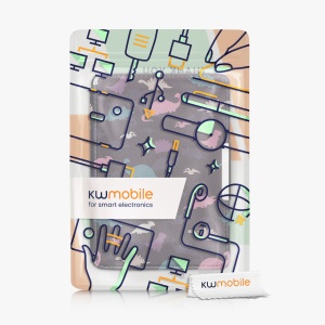 Husa Kwmobile pentru Amazon Kindle Paperwhite, Multicolor, Piele ecologica, KWM000007TD042C - Img 8
