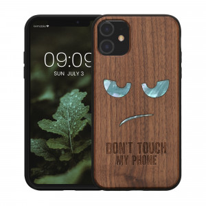 Husa Kwmobile pentru Apple iPhone 11, Multicolor, Lemn/Silicon, 49799.19 - Img 2