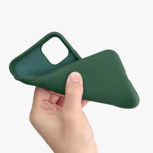 Husa Kwmobile pentru Apple iPhone 11, Silicon, Verde, 50791.80 - Img 8