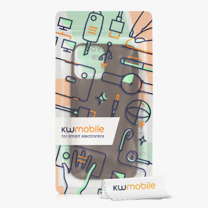 Husa kwmobile pentru Apple iPhone 12/iPhone 12 Pro, Silicon, Maro, 52641.247 - Img 8
