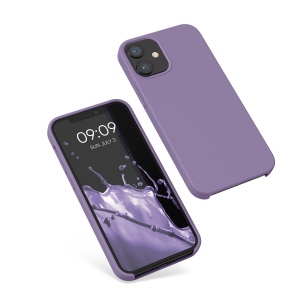 Husa Kwmobile pentru Apple iPhone 12 Mini, Mov, Silicon, KWM000011JO066C - Img 2
