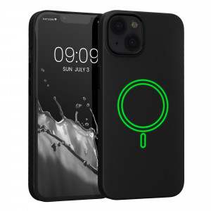 Husa Kwmobile pentru Apple iPhone 13, Silicon, Negru, 58247.01 - Img 1