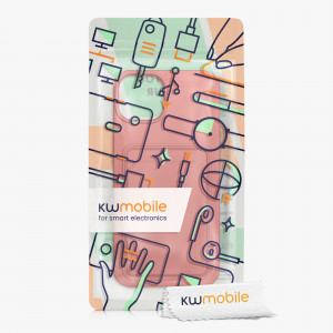 Husa kwmobile pentru Apple iPhone 13, Silicon, Roz, 55955.76 - Img 8