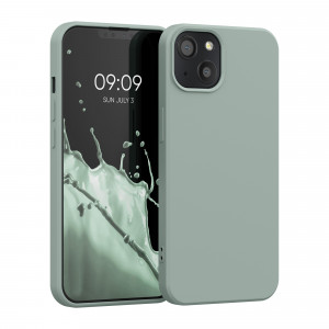 Husa Kwmobile pentru Apple iPhone 13, Silicon, Verde, 55948.172 - Img 1