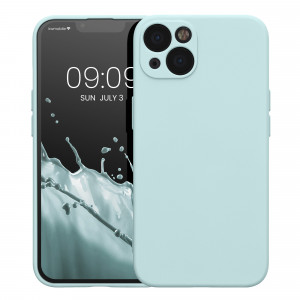 Husa Kwmobile pentru Apple iPhone 13, Silicon, Verde, 58954.200 - Img 2