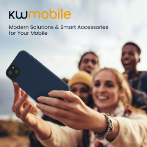 Husa Kwmobile pentru Apple iPhone 14 Plus, Silicon, Albastru, 59080.116 - Img 8