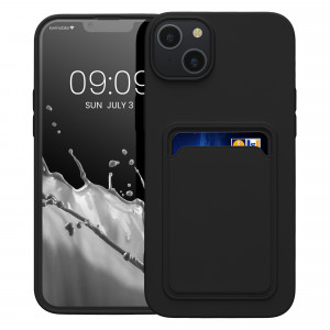 Husa Kwmobile pentru Apple iPhone 14 Plus, Silicon, Negru, 59113.01 - Img 2