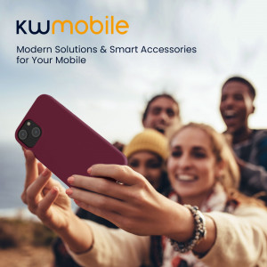 Husa Kwmobile pentru Apple iPhone 14, Silicon, Violet, 59071.209 - Img 8