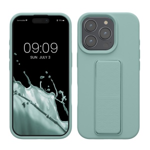 Husa Kwmobile pentru Apple iPhone 16 Pro, Verde deschis, Silicon, KWM000022UN002C - Img 1