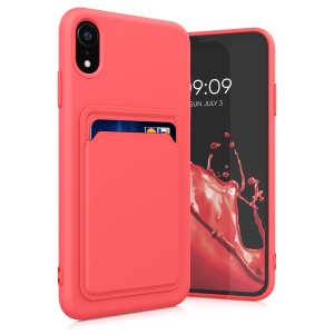Husa Kwmobile pentru Apple iPhone XR, Roz, Silicon, KWM0000134H011C - Img 1