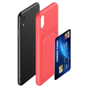 Husa Kwmobile pentru Apple iPhone XR, Roz, Silicon, KWM0000134H011C - Img 6