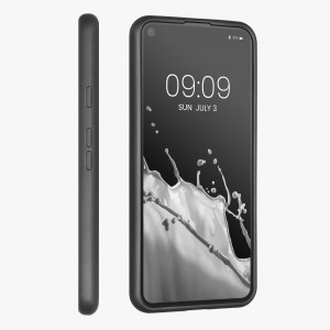 Husa Kwmobile pentru Google Pixel 5, Gri, Silicon, 53565.232 - Img 5