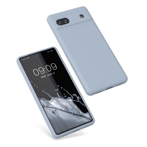 Husa Kwmobile pentru Google Pixel 6a, Albastru deschis, Silicon, KWM000015FZ061C - Img 2