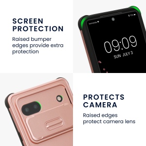 Husa Kwmobile pentru Google Pixel 6a, Roz, Silicon, 61361.31 - Img 4