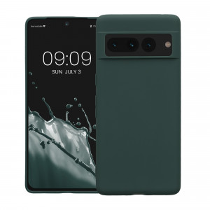 Husa kwmobile pentru Google Pixel 7 Pro, Silicon, Verde, 59400.169 - Img 2