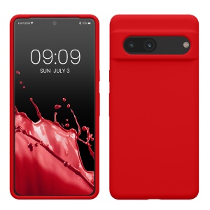 Husa Kwmobile pentru Google Pixel 7, Rosu, Silicon, KWM0000171I047C - Img 1