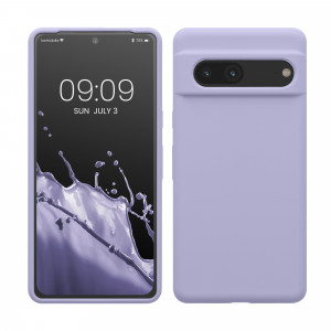 Husa kwmobile pentru Google Pixel 7, Silicon, Mov, 59451.108 - Img 1