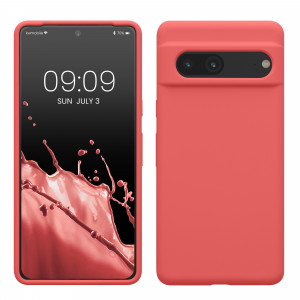 Husa kwmobile pentru Google Pixel 7, Silicon, Roz, 59451.219 - Img 1