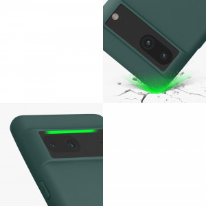 Husa kwmobile pentru Google Pixel 7, Silicon, Verde, 59399.171 - Img 8